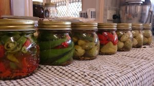 use spare pickling liquid to pickle chillies.jpg